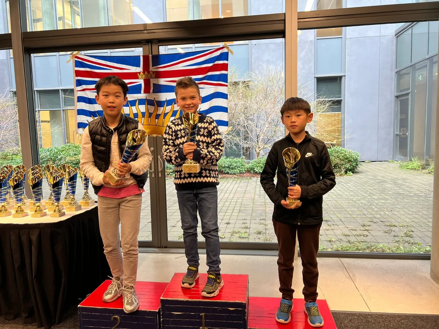 Junior student tournament success