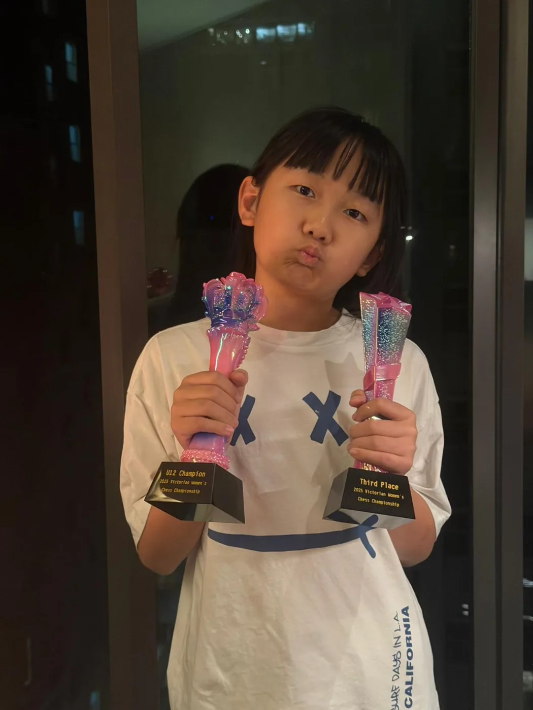 U12 Champion — 2025 Victorian Women’s Chess Championship